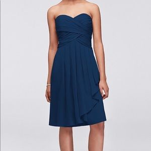 Navy bridesmaid dress